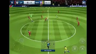 Playing dream League soccer