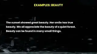 Let's learn the word beauty | Improve your vocabulary #english #vocabulary #learnenglish