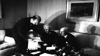 James D. Zellerbach  receives appointment letter as he becomes the new US Ambassa...HD Stock Footage