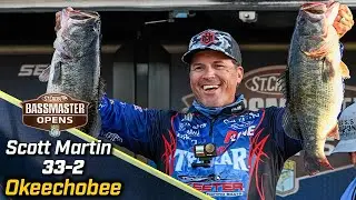 OPEN: Scott Martin leads Day 1 at Lake Okeechobee with 33 pounds, 2 ounces
