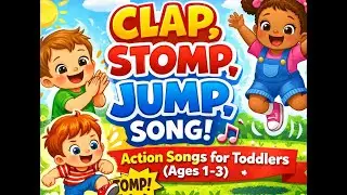 Clap Stomp Jump Song | Action Songs for Toddlers (Ages 1&ndash;3)