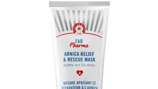 First Aid Beauty 🆕 FAB Pharma Arnica Relief and Rescue Mask Review
