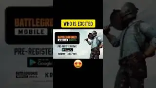 🇮🇳BATTLEGROUNDS MOBILE INDIA : Pre Registration Rewards and Steps🇮🇳😍 #PUBG #BGMI #SHORTS