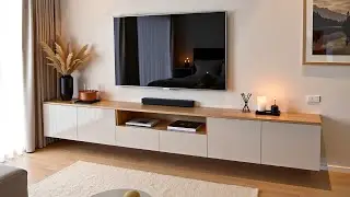 New Modern TV Stand & Wall Mount Ideas 2025 Best Living Room TV Unit Designs & Top Decor Styles