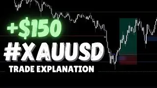 XAUUSD Trade +150$ | Trade Explanation | New York Killzone