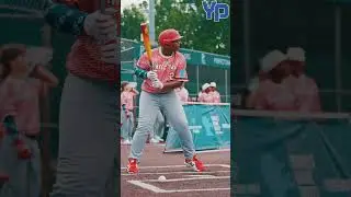 These kids are getting TOO BIG😭. Leyland Henry destroying baseballs today!