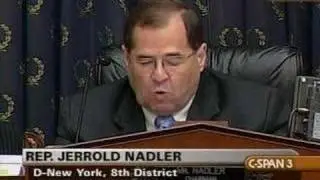 Judiciary Hearing on Post-9/11 Air Quality: Nadler Questions