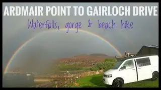 Ardmair Point to Gairloch Drive: Waterfalls, Gorge & Beach hike