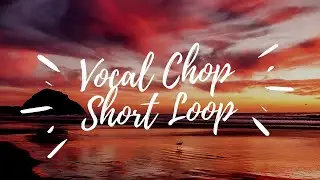 Vocal Chop FL Studio I Short loop Sample Beat I rHKBeats