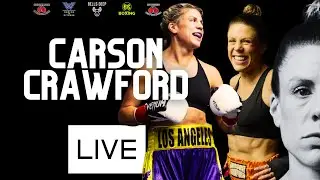 Interview with Carson Crawford ahead of her fight in Rosarito, Mexico August 30th.