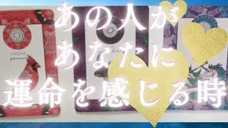 あの人があなたに惹きつけられ運命を感じる瞬間🦄💖個人鑑定級深掘り タロット🌞🌈