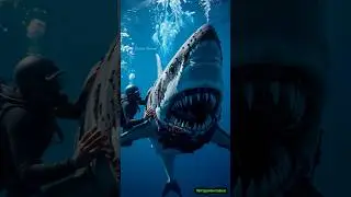 Mutated Great White Shark Encounter | #shorts #ytshorts #youtubeshorts #viralshorts