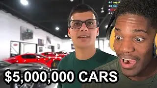 Me & Stable Ronaldo Go Exotic Car Shopping
