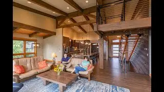 Timber Frame House Northwest Contemporary | Modern Post & Beam