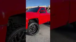2016 Chevy Silverado Single Cab LTZ Lifted on 22x12 TIS Wheels Cheyenne