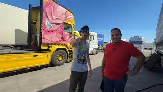 PORTO IL MIO CAMION DI DRAGONBALL AL TRUCK IN SUD