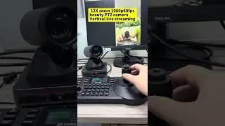 Live shopping & ecommerce vertical screen full HD 1080P60 live streaming video conferencing camera