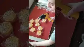 Shrink Wrapping Bath Bombs