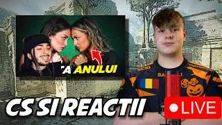 🔴 TESTAM NOUL MICROFON IMPREUNA 🔴 LIVE REACTII + CS2 | ROAD TO 300 SUBS 🔴
