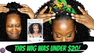 UNDER $20 Half Wig | Fancy Hair
