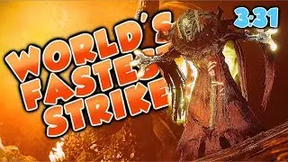 WORLD'S FASTEST STRIKE! [3:31] Strange Terrain (Destiny 2 Warmind DLC)