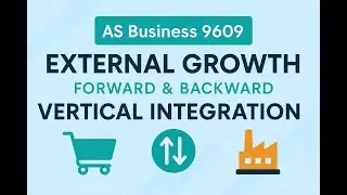 AS Business 9609 | Vertical Integration Explained | Forward & Backward &ndash; Advantages & Disadvantages