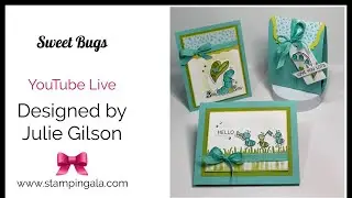 Sweet Bugs Bundle Cards & Treat Holder | Coastal Cabana, Granny Apple Green & Lemon Lime Twist