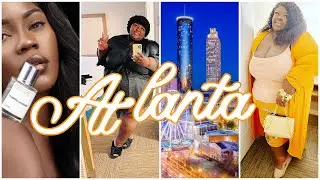 Not A Starbucks in Atlanta 🤔| New Dossier | GRWM Travel Edition | Plus Size Travel Vlog | Joy Amor