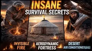 How Steppe Nomads Lived Comfortably in Extreme Conditions Using Portable Survival Techniques.