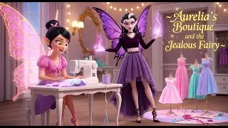 Aurelia’s Boutique and the Jealous Fairy 👗✨ | Fairy Tales for Kids in English | Bedtime Story