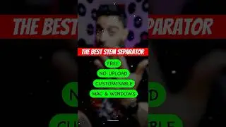 The BEST Stem Separator - FREE (Mac & Windows)