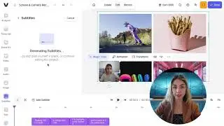 Instant Subtitles in Veed.io 😍 | Auto-Caption in Seconds! #aivideoediting #veed #aivideotools