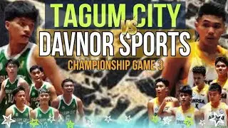 CHAMPIONSHIP GAME | DAVNOR ACADEMY x TAGUM CITY |18UNDER @thebreedelite