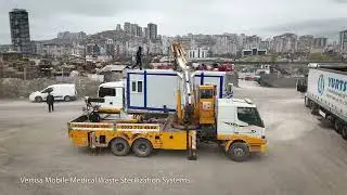 Vertisa Mobile Medical Waste Sterilization Systems P150 (55kg/h)