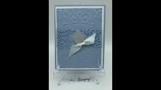 Stampin' Up! Simple yet Elegant Wedding/Bridal Shower Card