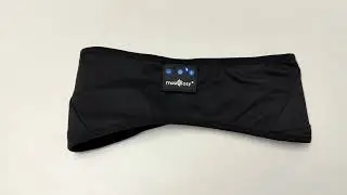 MUSICOZY Sleep Headphones Bluetooth 5.4 Headband, Sports Wireless, Sweat Resistant - Black #ad