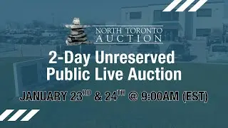 North Toronto Auction's Unreserved 2-Day Auction - January 2026