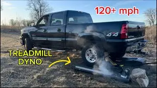DURAMAX VS Treadmill Dyno&hellip; Then we DESTROY my Duramax