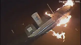 Tragic sinking of the Zovania (cardboard)