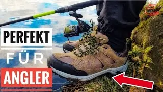 Unboxing & Gewinnen: PERFEKTE ANGLER-SCHUHE &ndash; auch f&uuml;r Fishing Ladies | Hiking Schuhe von NORTIV8