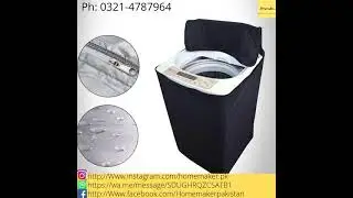 waterproof washing machine cover