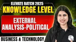 External Analysis -Political | Business & Technology (BT)| Knowledge Level 2025
