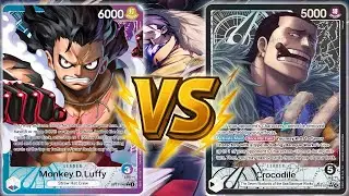 UP Luffy vs B Crocodile | OPTCG Sim Gameplay | OP14