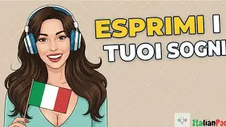 Talk About Goals & Aspirations in Italian | Intermediate Italian Lesson | Italian Podcast