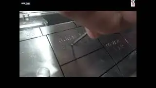 Mold date stamp and shot counter on a mold