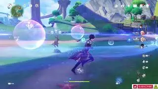 Genshin Impact Bubble Tone Puzzle East of Poisson
