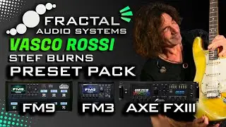 Fractal FM9 - FM3  - Vasco - Stef Burns - Preset Pack