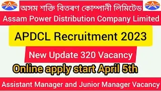 APDCL new recruitment 2023//Assam Power Distribution Company Ltd//@MissKrishnaDeuri