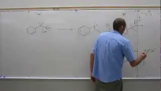 Organic Mechanism   SN1 Benzylic Carbon Chemistry 003