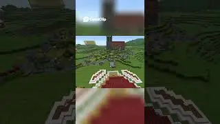 Кладбище и церковь в Minecraft: потрясающий вид сверху!